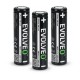 EVOLVEO LiPower 186 Core 2500, Li-ion baterie 18650 (3.7 V / 2500 mAh), 3ks